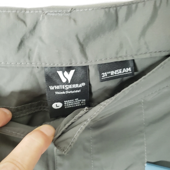 White Sierra Convertible Pants L NWT - Picture 7 of 12